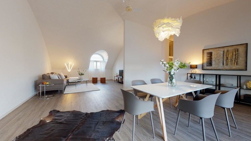 4 ½ pièces appartement sous les combles