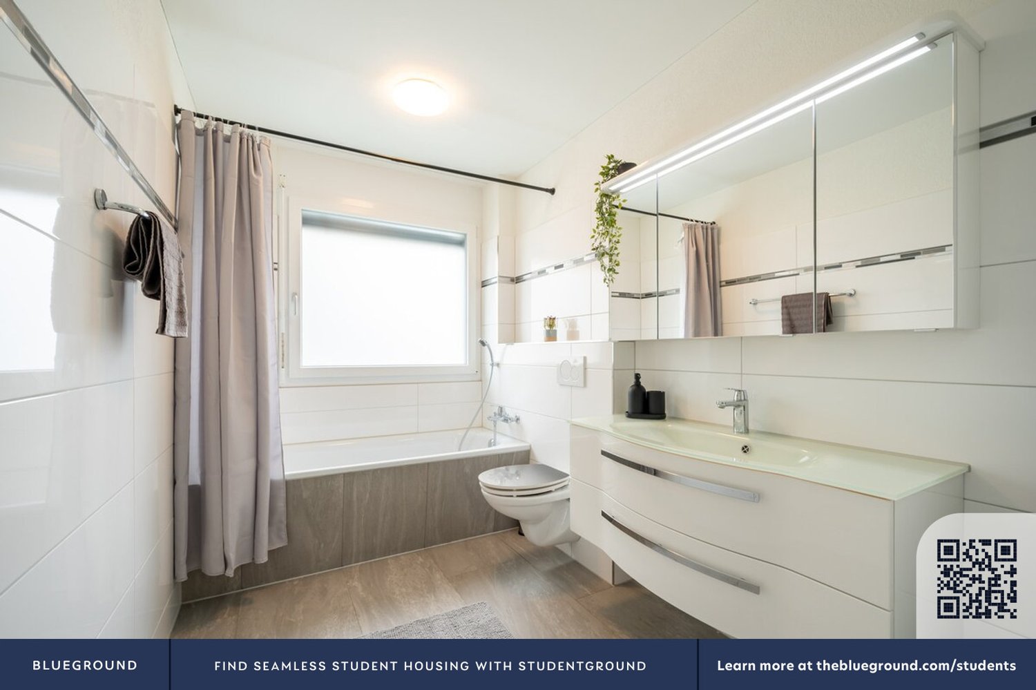 4 rooms furnished flat