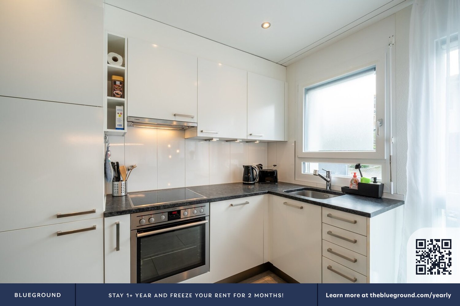 4 rooms furnished flat
