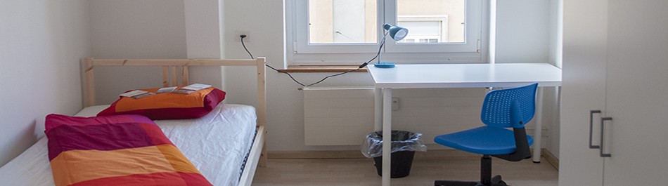 Camera in un appartamento condiviso
