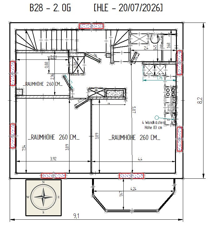 4 rooms apartment