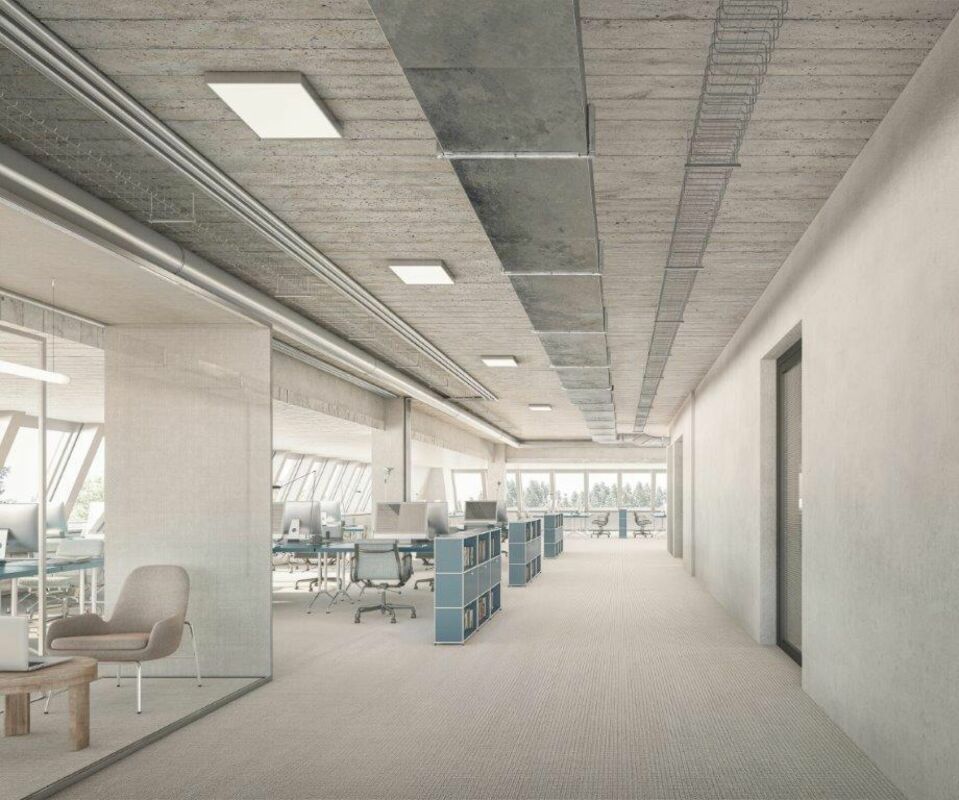 1200m² office, photo 4 of 8