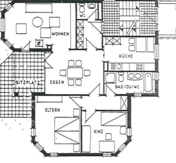 2 ½ rooms apartment