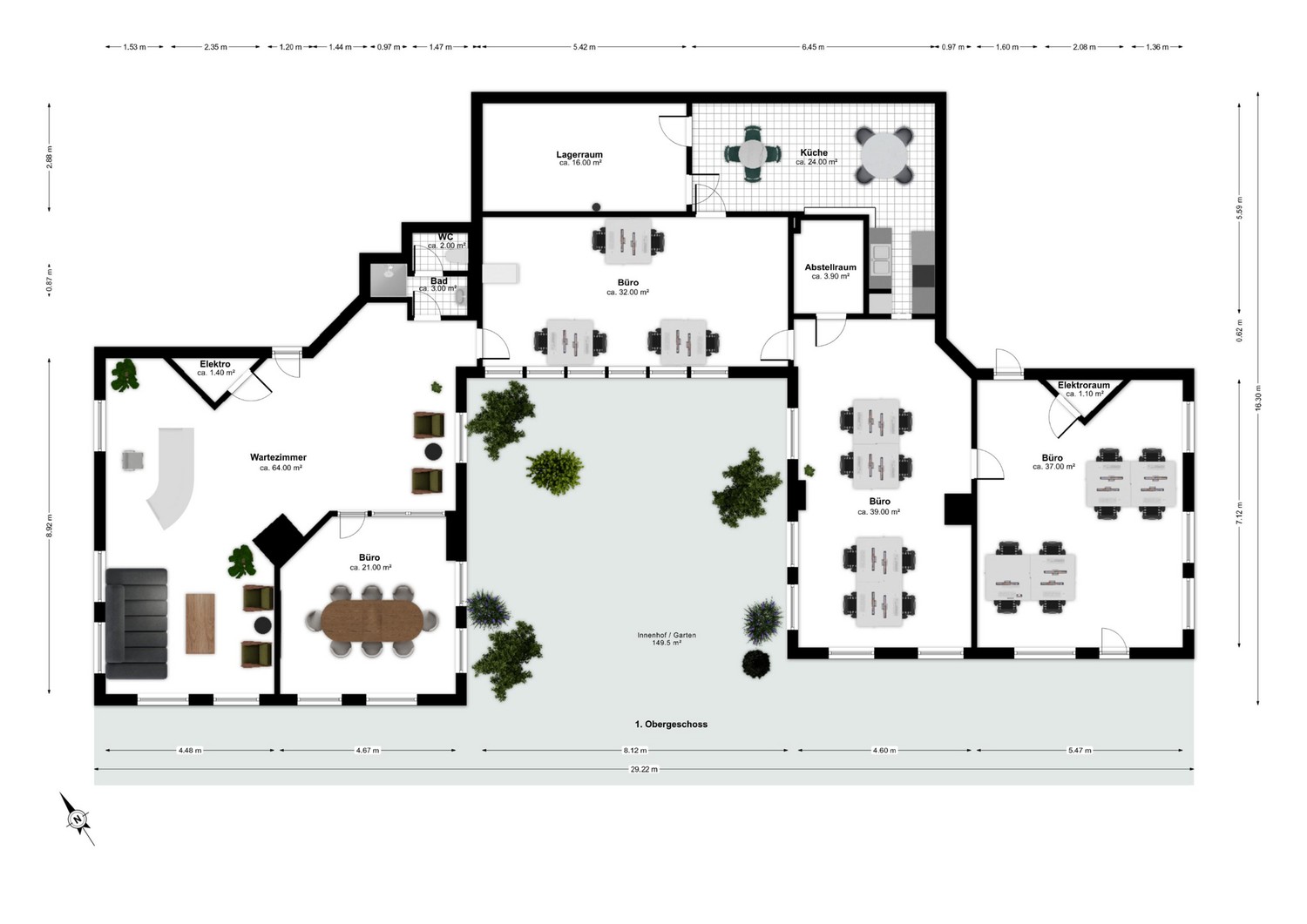 275m² office, photo 3 of 10