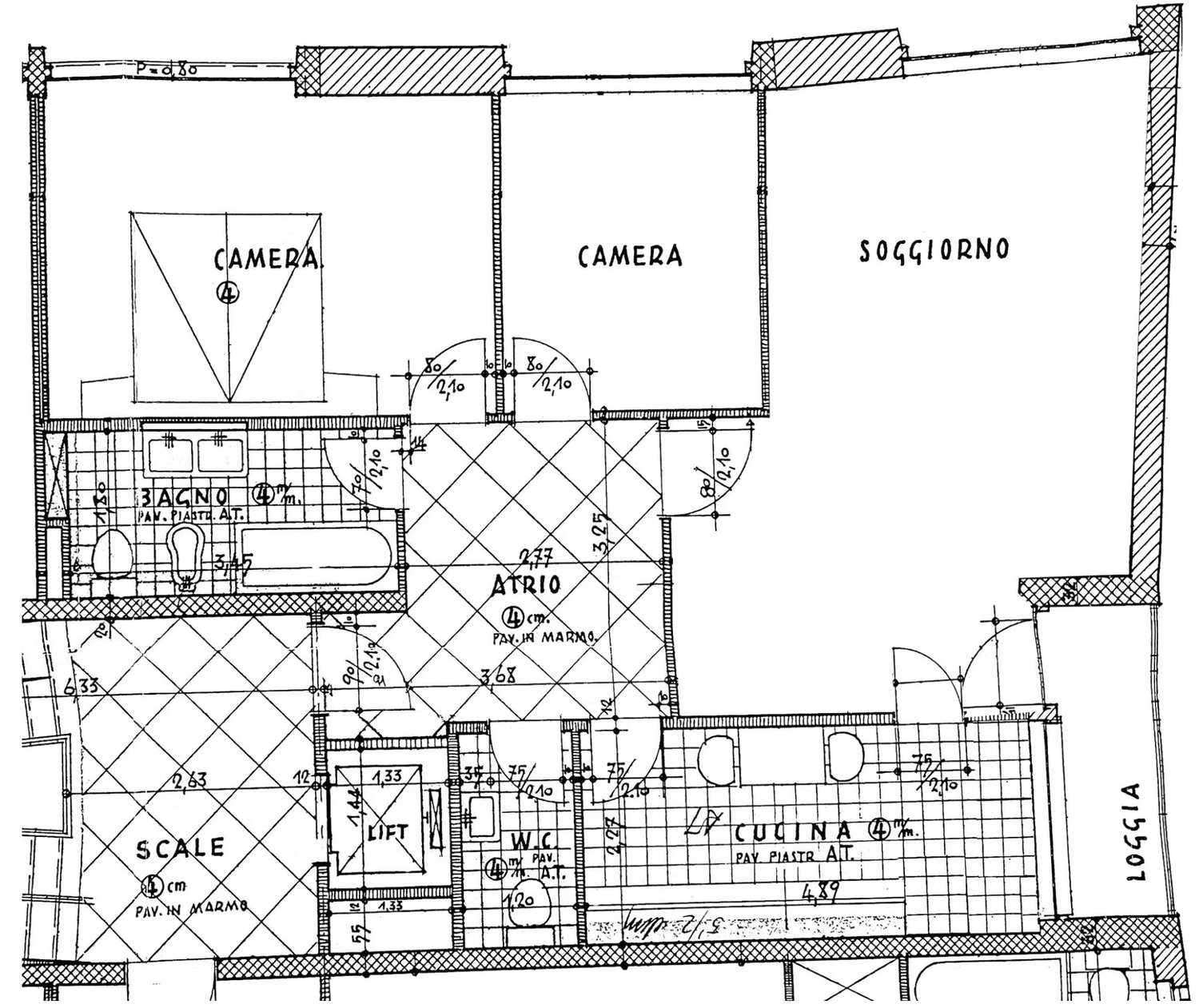 3 ½ rooms apartment