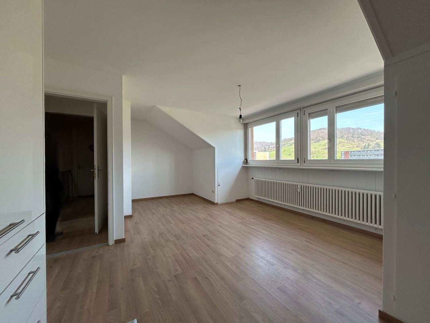 2 pièces appartement au dernier étage