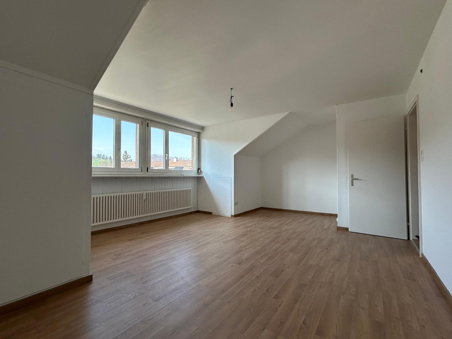 2 pièces appartement au dernier étage
