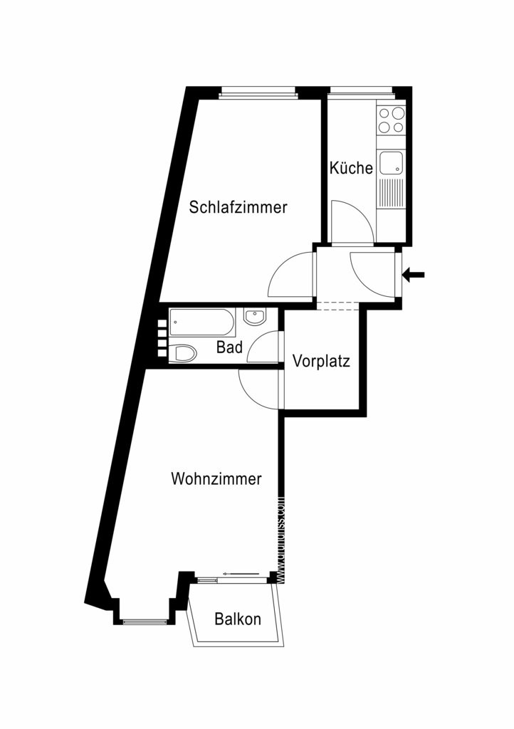 2 rooms apartment, photo 8 of 8