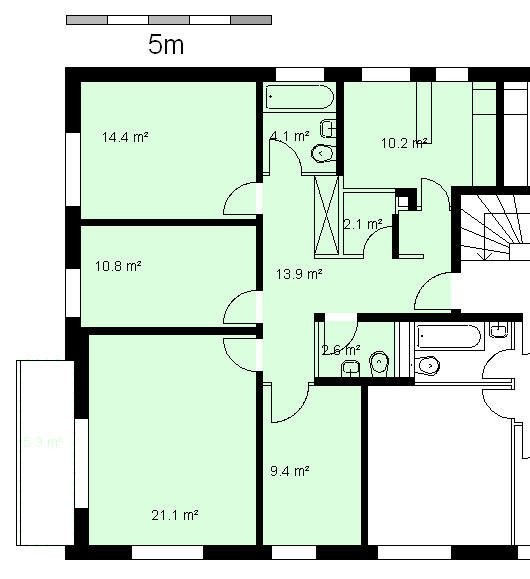 4 ½ rooms apartment, photo 8 of 9