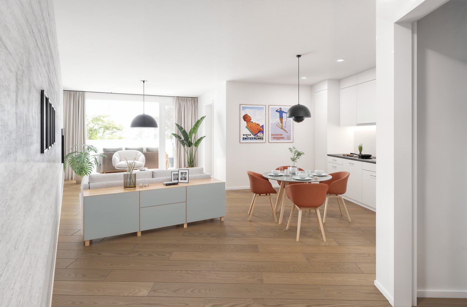 2 ½ pièces appartement au grenier