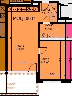 2 ½ rooms apartment, photo 6 of 7