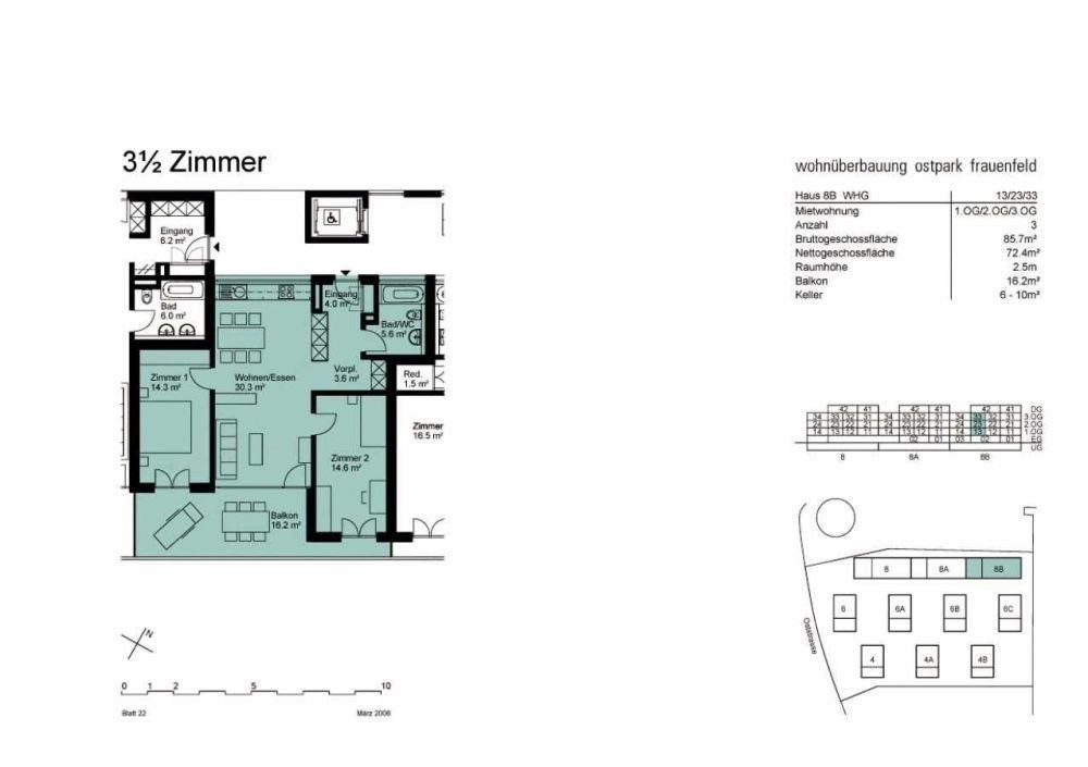 3 ½ rooms apartment, photo 7 of 8