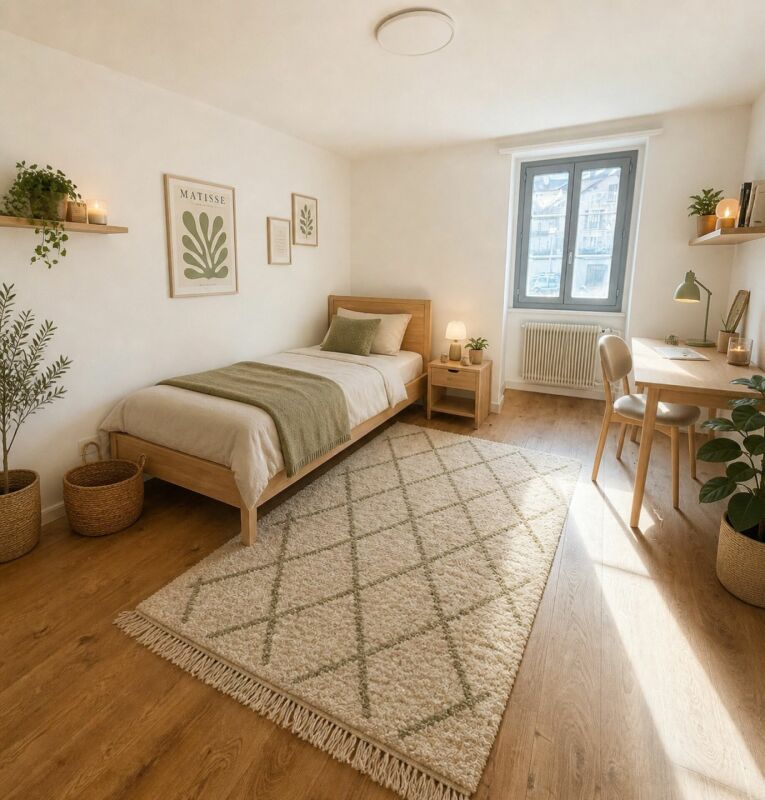 3 ½ room attic flat