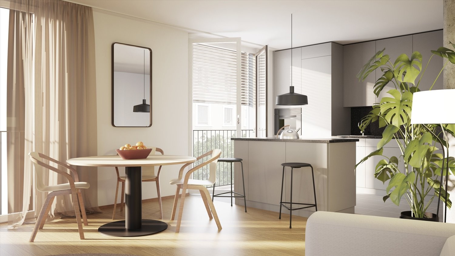 3 ½ rooms apartment