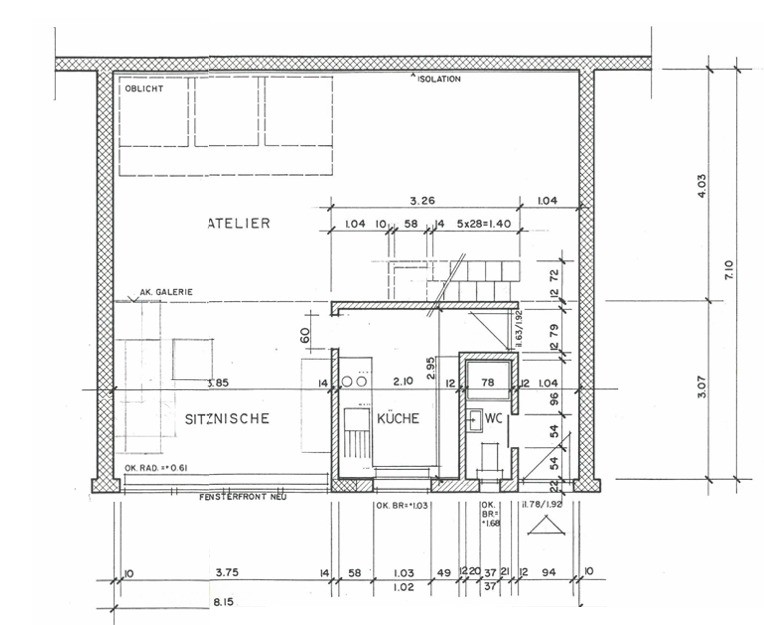 1 room apartment