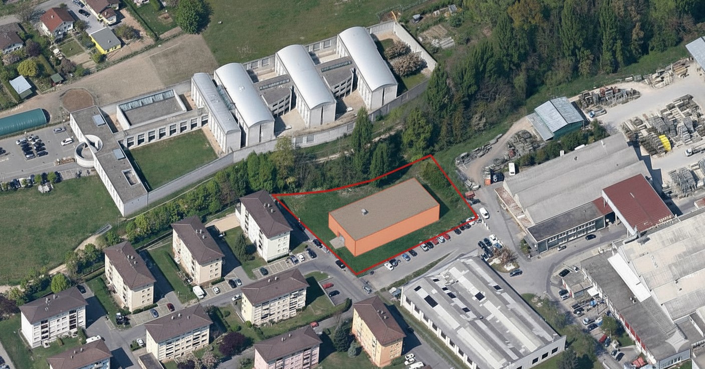 6372m² industrial object
