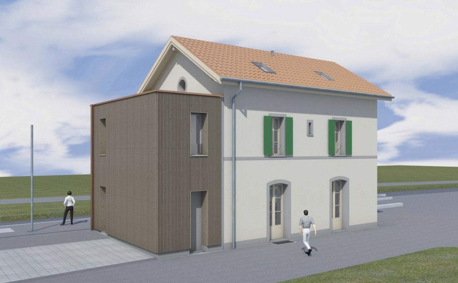 40m² negozio