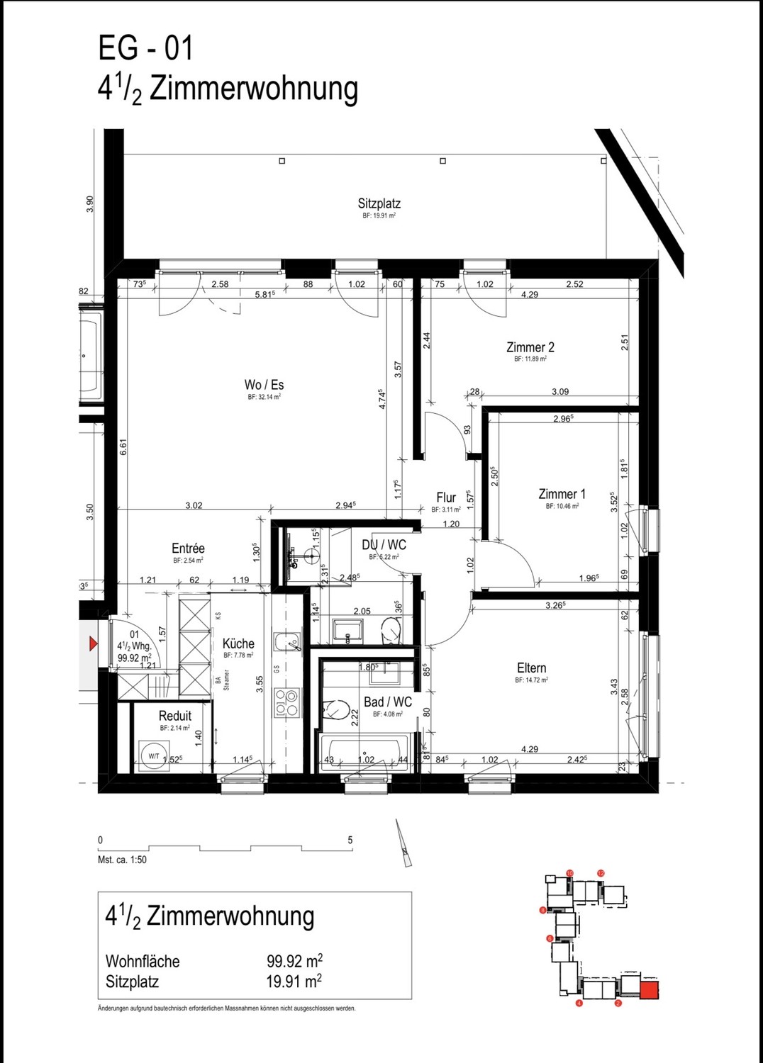 4 ½ rooms apartment, photo 5 of 5
