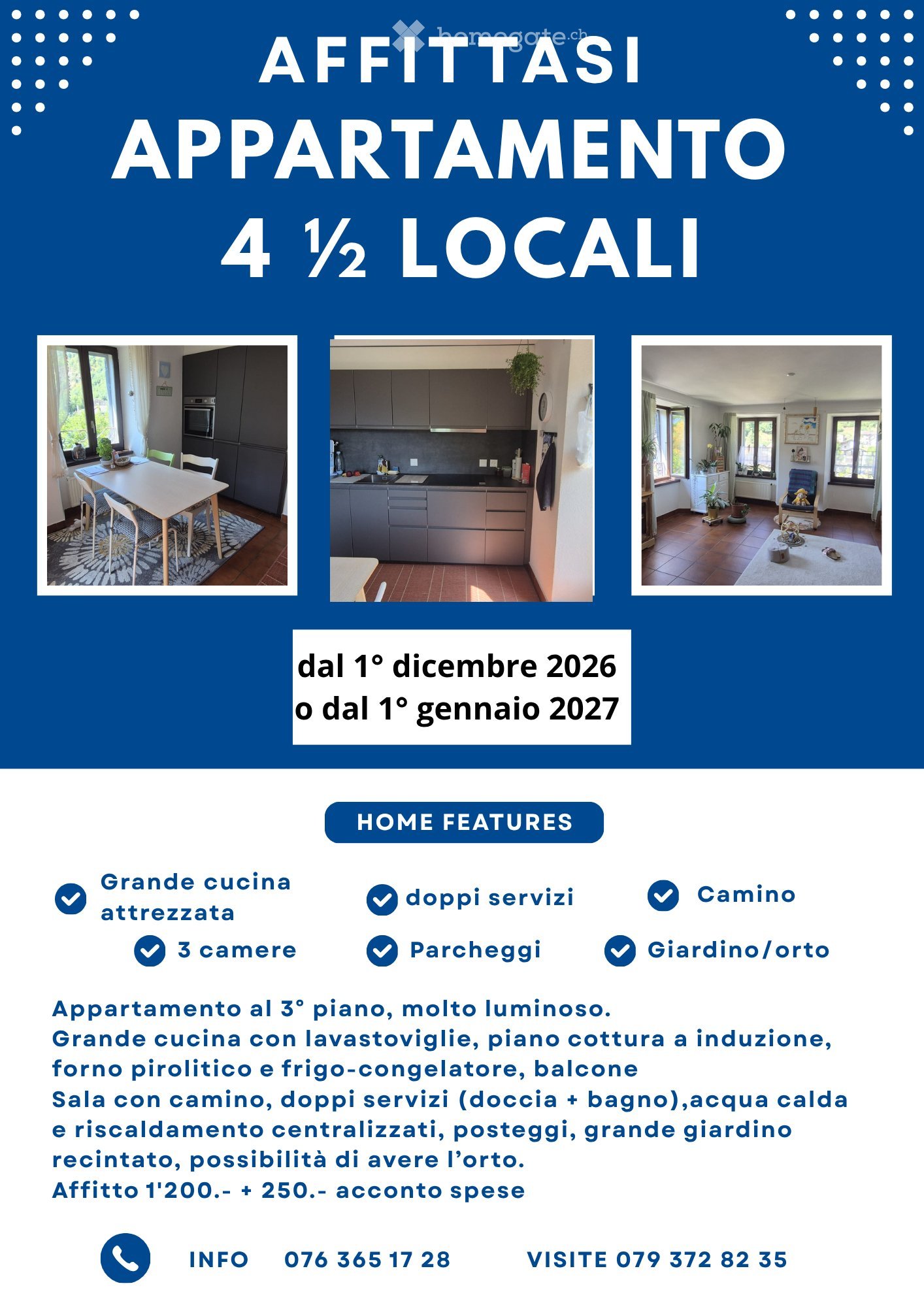 4 ½ rooms apartment