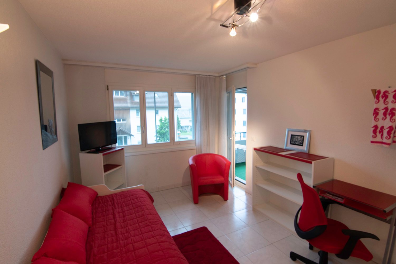 2 ½ rooms furnished flat