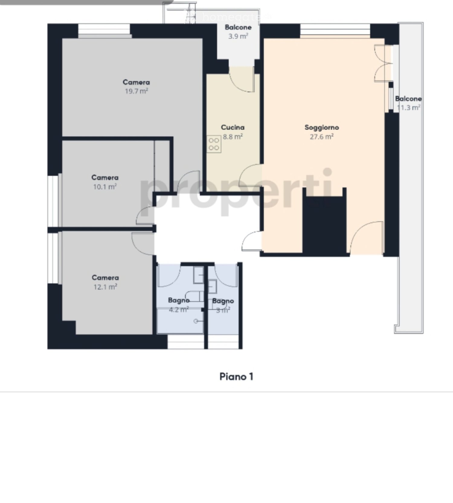 4 ½ rooms apartment, photo 5 of 5