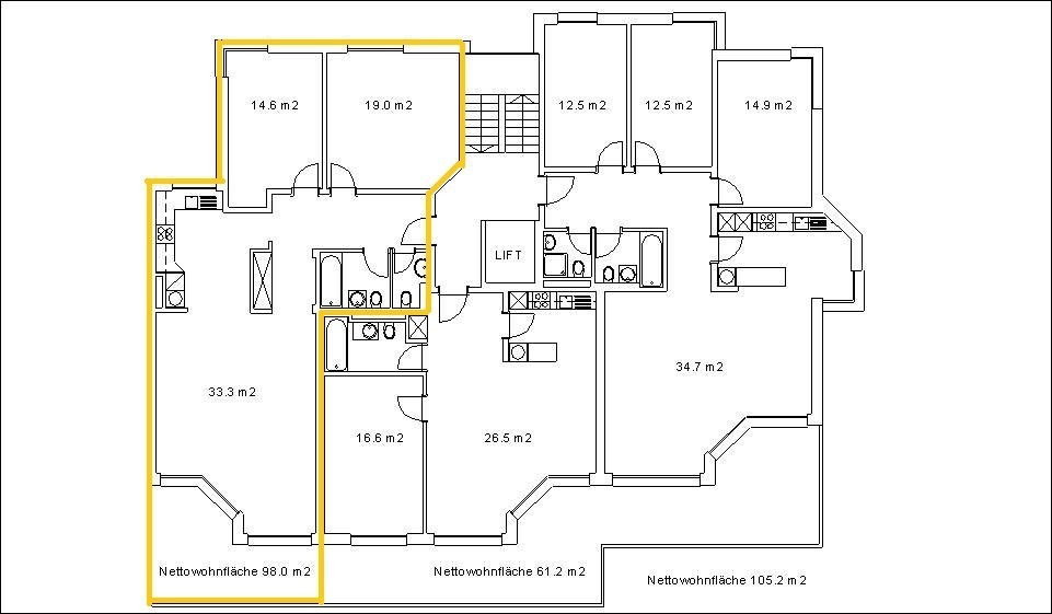 3 ½ rooms apartment (10)