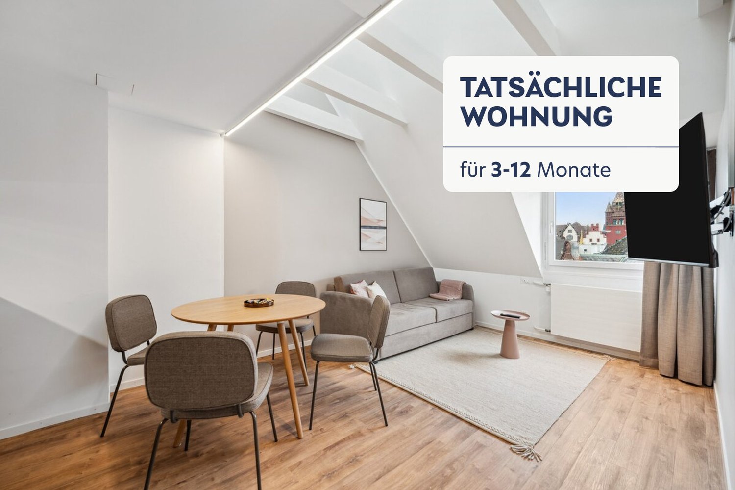 Appartement meublé de 2 pièces