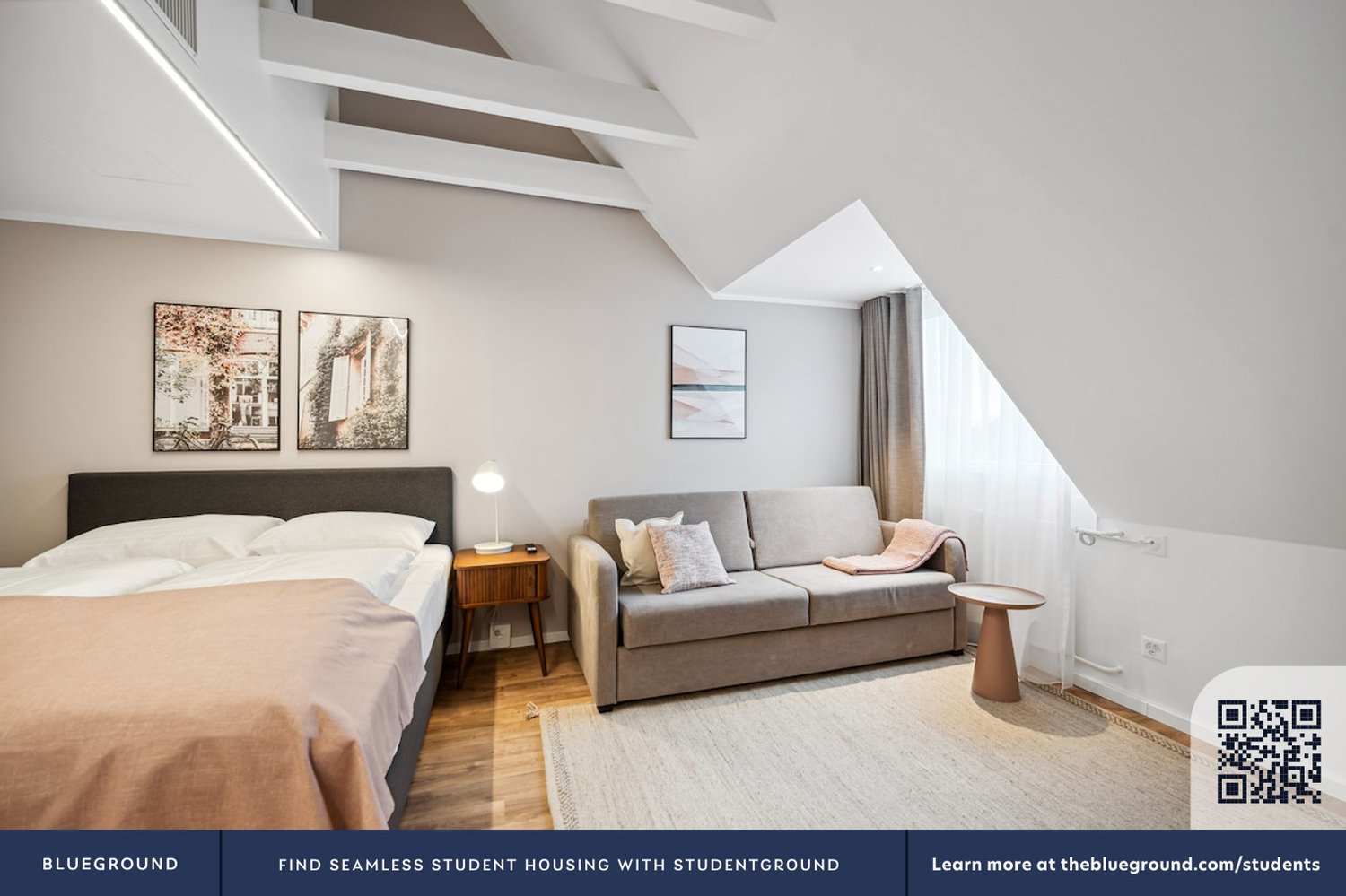 Appartement meublé de 2 pièces