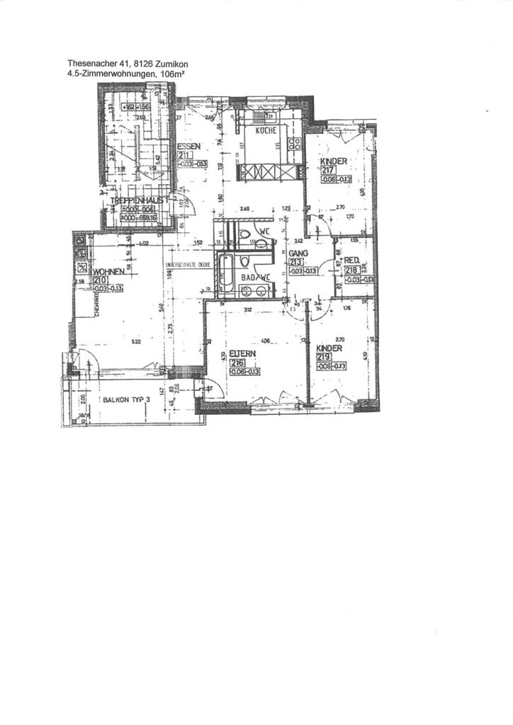 4 ½ rooms apartment