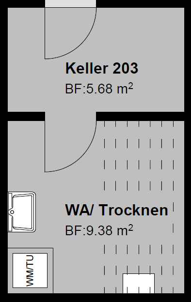 2 ½ rooms apartment