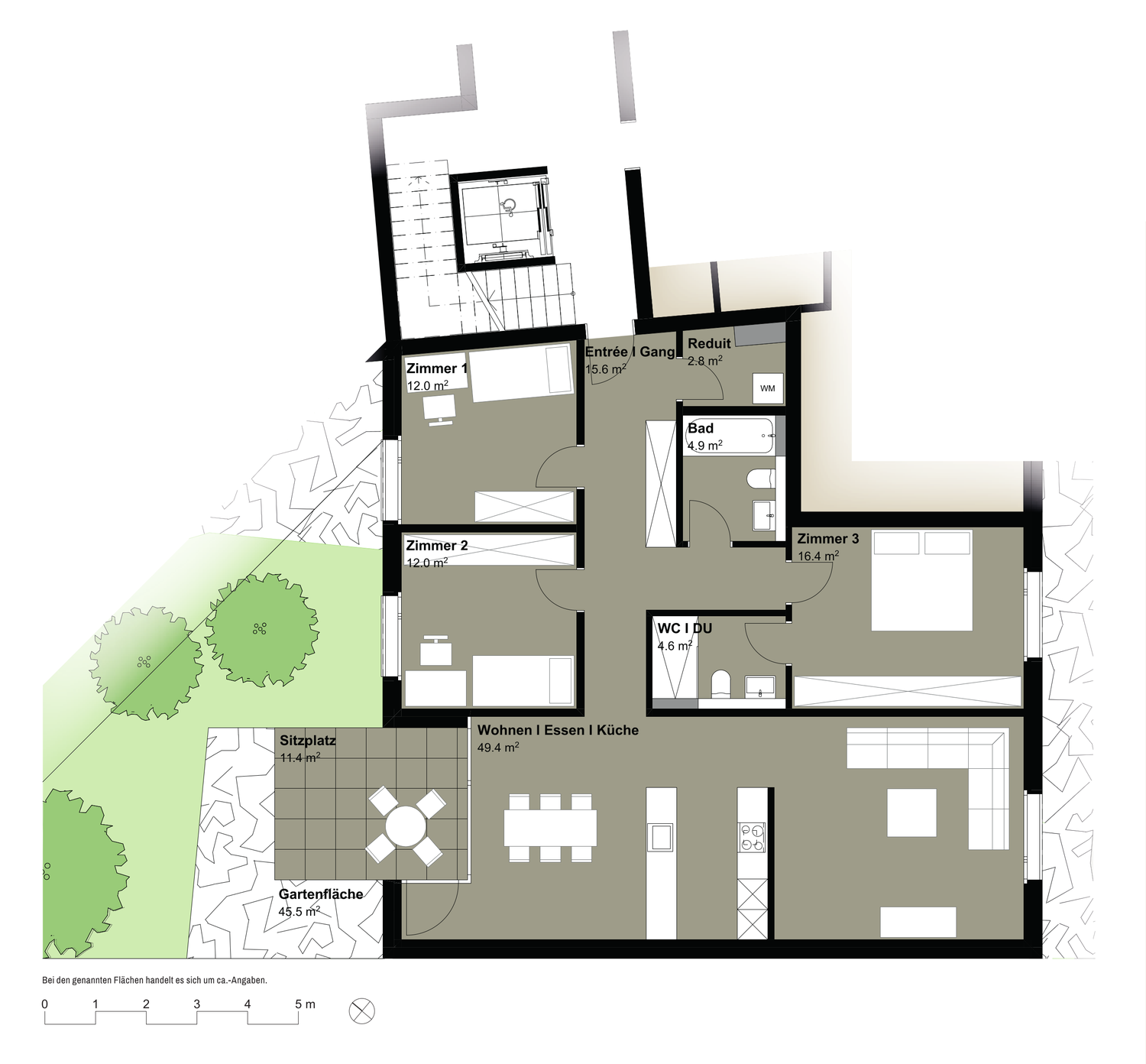 4 ½ rooms apartment
