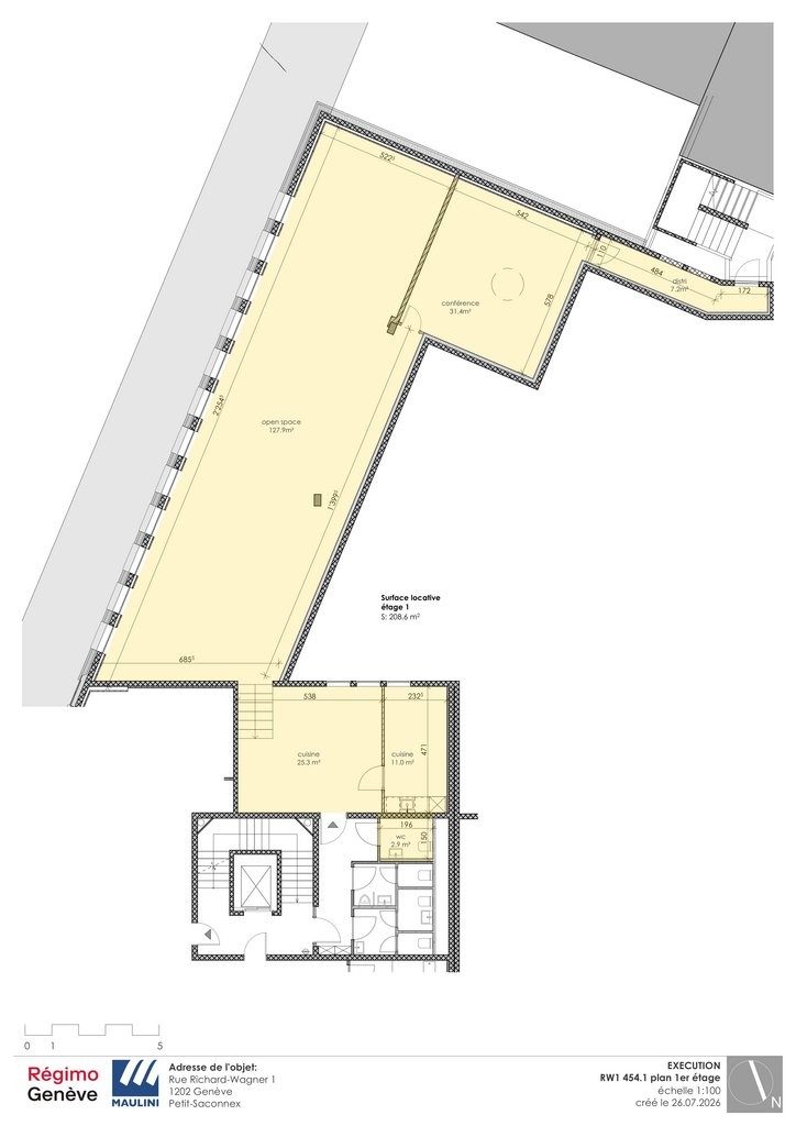 208m² office, photo 2 of 4