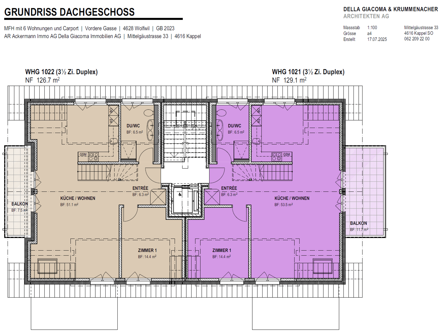 3 ½ rooms apartment