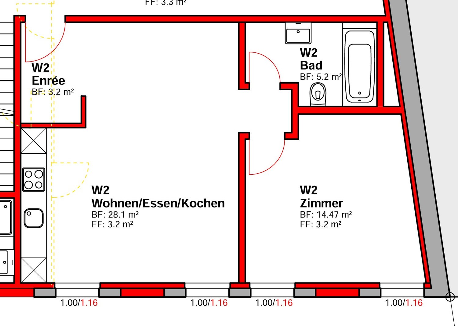 2 ½ rooms apartment, photo 7 of 10
