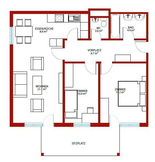 3 ½ rooms apartment, photo 8 of 8
