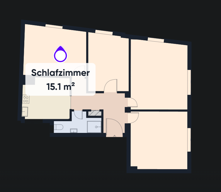 Room in a shared flat, photo 3 of 4