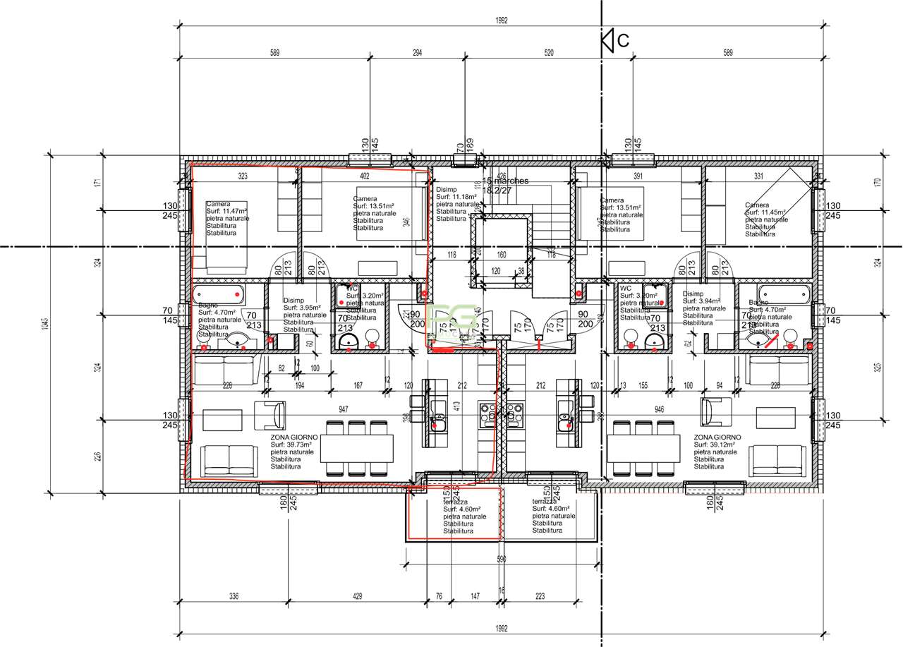 3 ½ rooms apartment