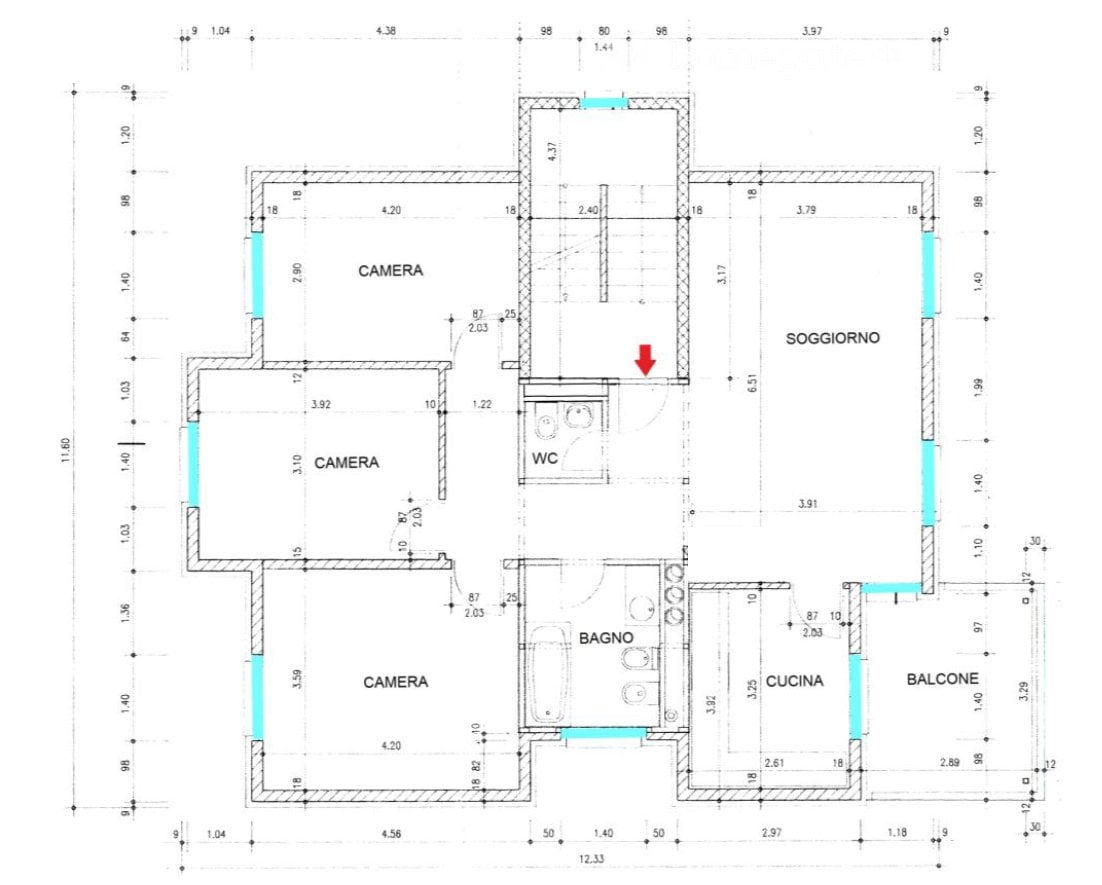4 ½ rooms apartment