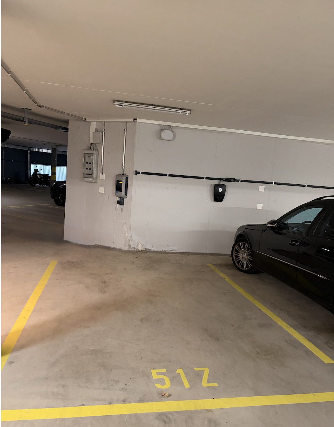 Posto auto sotterraneo