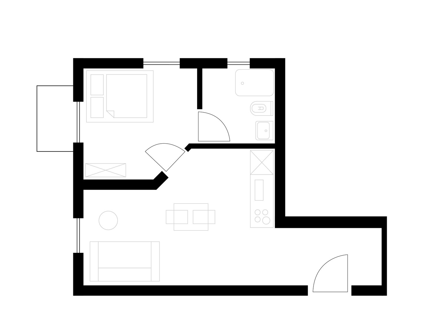 2 ½ rooms apartment, photo 10 of 10