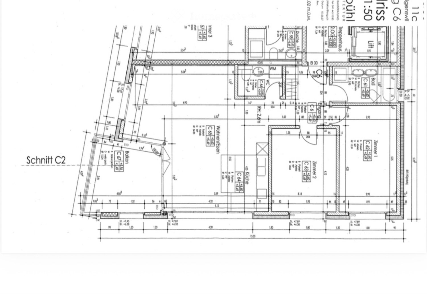 3 rooms apartment, photo 5 of 5