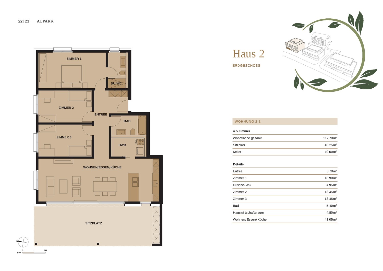 4 ½ rooms apartment