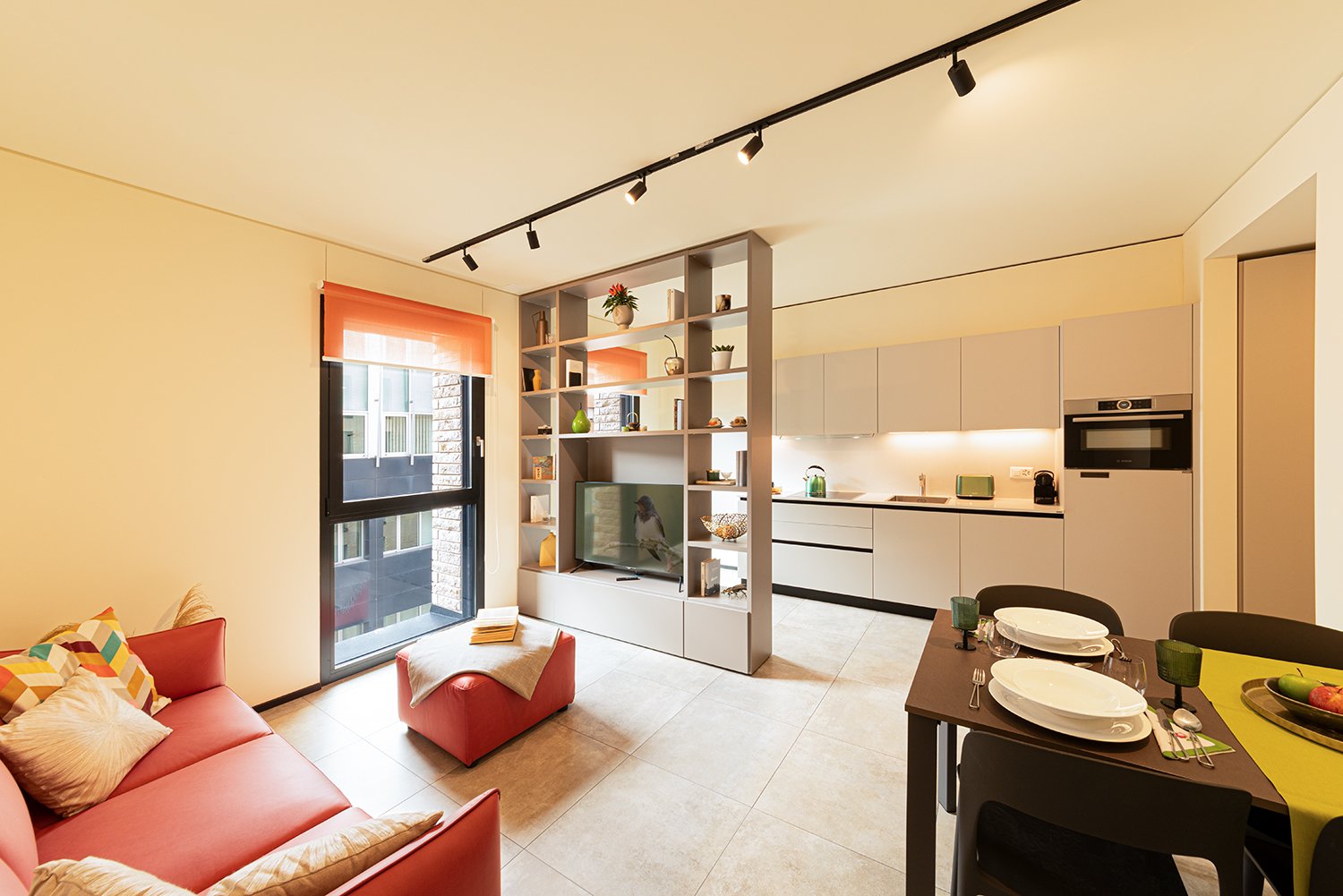 2 ½ pièces appartement meublé