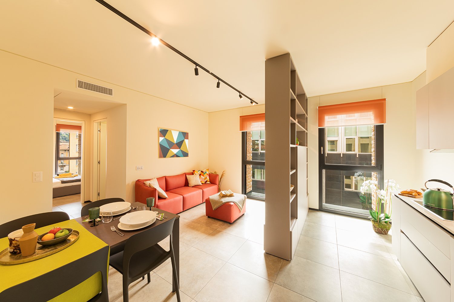 2 ½ pièces appartement meublé