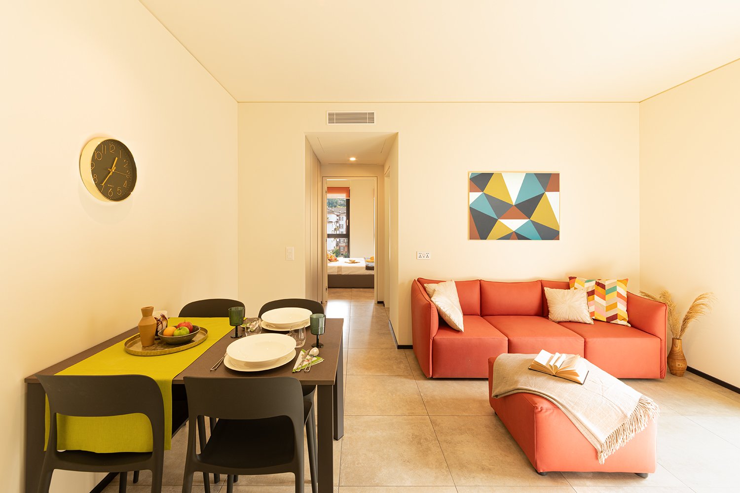 2 ½ pièces appartement meublé