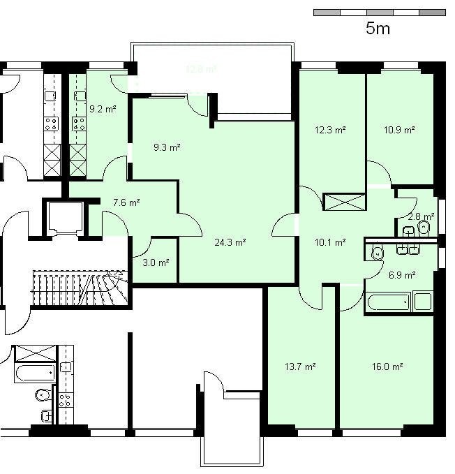 5 ½ rooms apartment