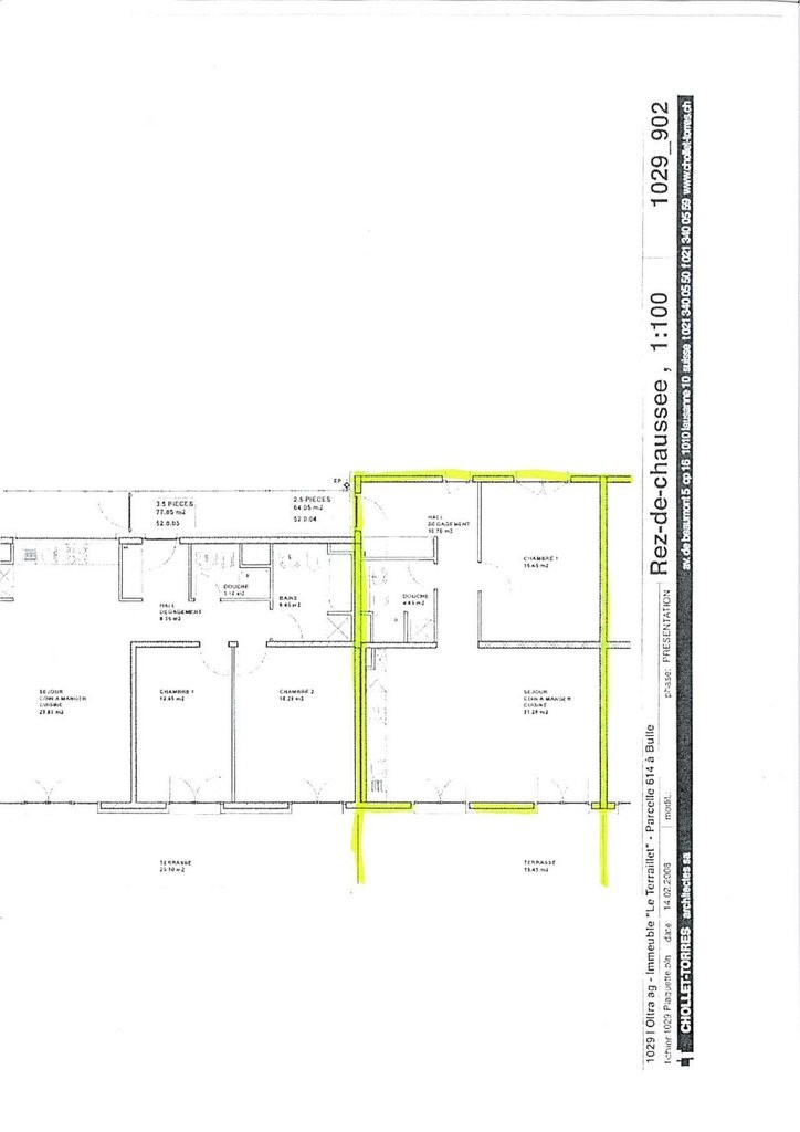 1 ½ rooms apartment