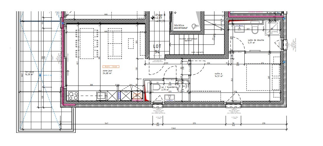2 ½ rooms apartment