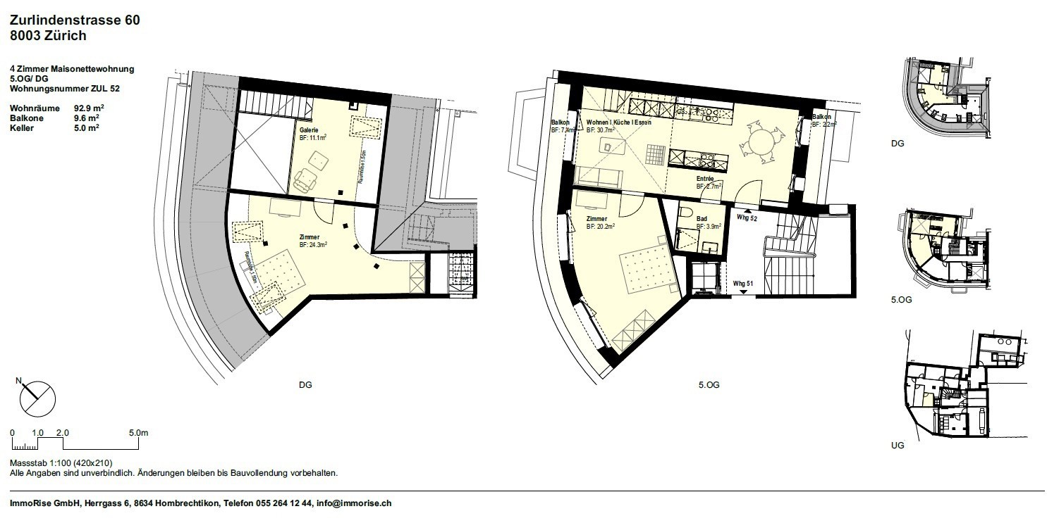 4 pièces appartement, photo 4 sur 10