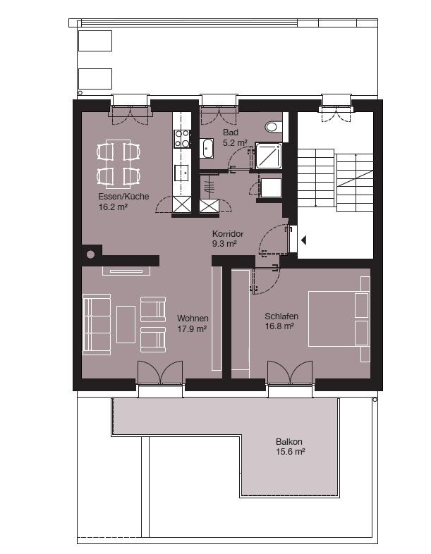 2 ½ rooms apartment, photo 8 of 8